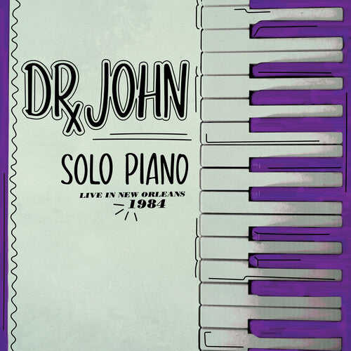 Dr. John Solo Piano Live in New Orleans 1984 - Record Album - Vinyl LP