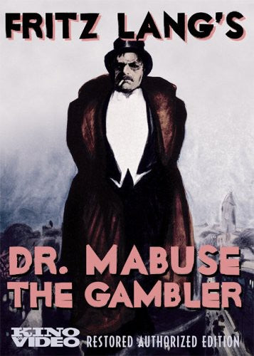 Dr. Mabuse the Gambler, Parts 1 and 2 - 2-Disc DVD Set