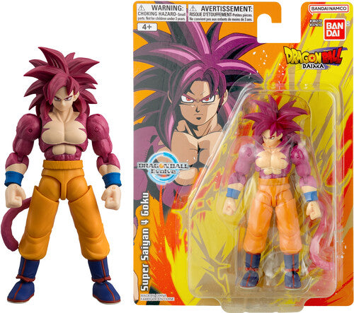 Dragon Ball Evolve Daima Ss4 Goku 5in Action Fig Dragon Ball Daima - Dragon Ball Evolve - Super Saiyan 4 Goku Action Figure - Action Figure