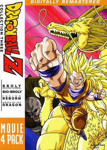 Dragon Ball Z: Movie Pack 3 - 4-Disc DVD Set
