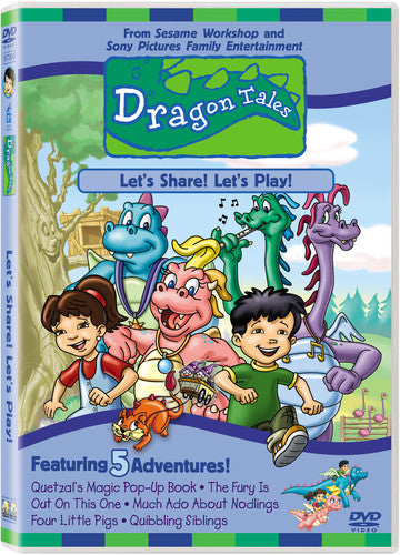 Dragon Tales Let's Share, Let's Play - DVD