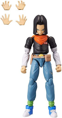 Dragonball Super Dragon Stars Bandai - Dragon Ball Super - Dragon Stars - Android 17 Action Figure - Consumer Accessories