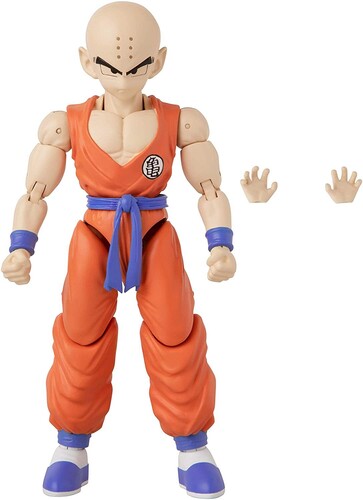 Dragonball Super Dragon Stars Bandai - Dragon Ball Super - Dragon Stars - Krillin Action Figure - Action Figure