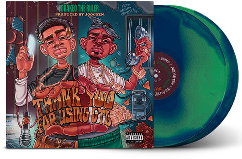 Drakeo The Ruler Thank You For Using GTL - Double Record Album - Vinyl LP