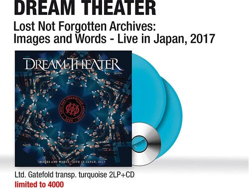 Dream Theater Lost Not Forgotten Archives: Images and Words-Live in Japan - Double Record Album - Vinyl LP