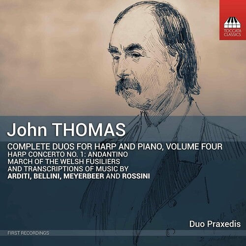 Duo Praxedis Thomas: Complete Duos for Harp & Piano, Vol. 4 - CD Album