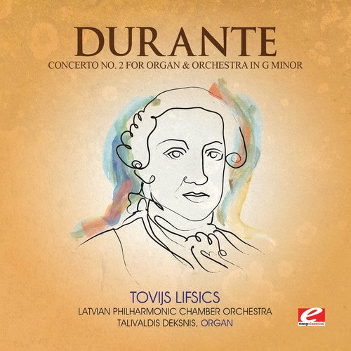 Durante Concerto 2 Organ & Orch G Min - CD Album