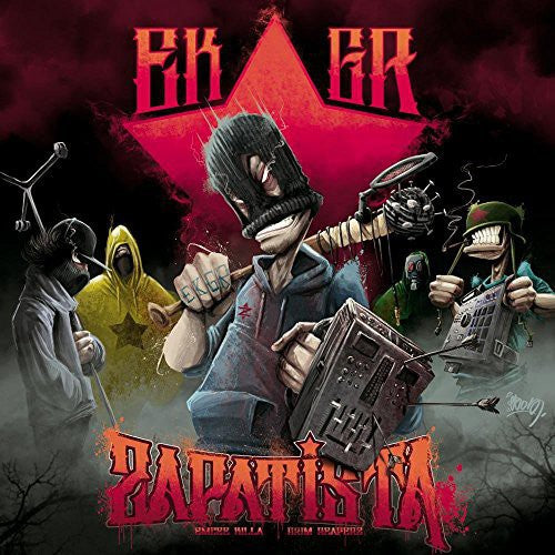 E McEe Killa & Grim Reaperz Zapatista - Record Album - Vinyl LP