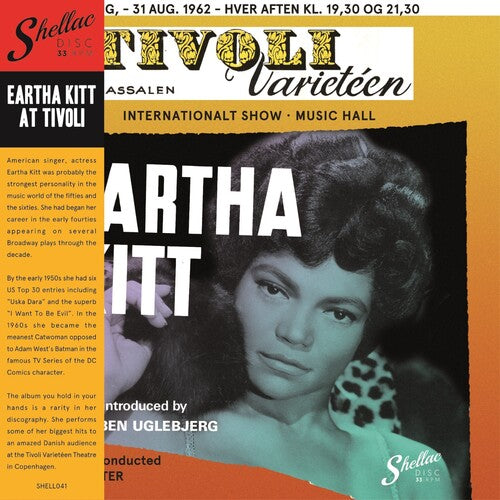 Eartha Kitt Eartha Kitt Live At The Tivoli - Record Album - Vinyl LP