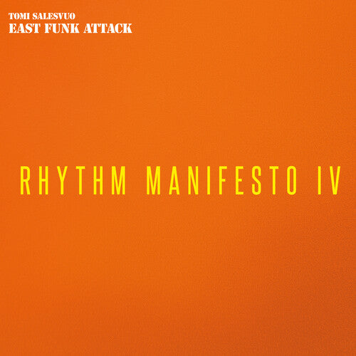 East Funk Attack Rhythm Manifesto Iv - Record Album - Vinyl LP
