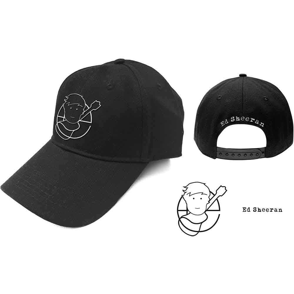 Ed Sheeran Pictogram Black