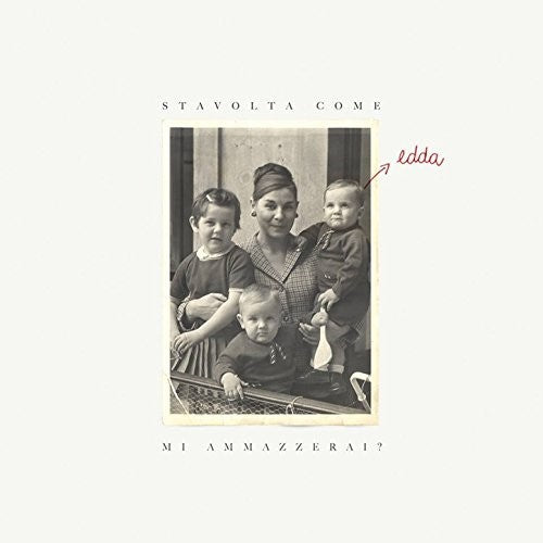 Edda Stavolta Come Mi Ammazzerai - Record Album - Vinyl LP