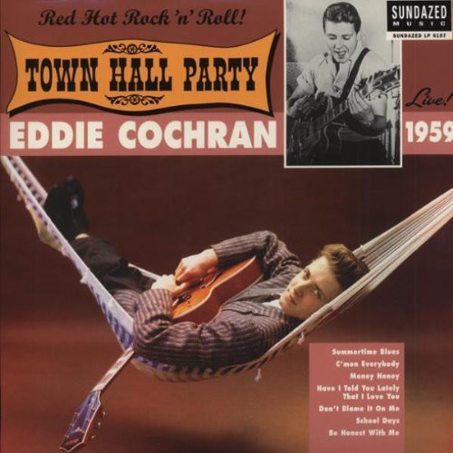 Eddie Cochran Live at Town Hall Party 1959 - Record Album - Vinyl LP