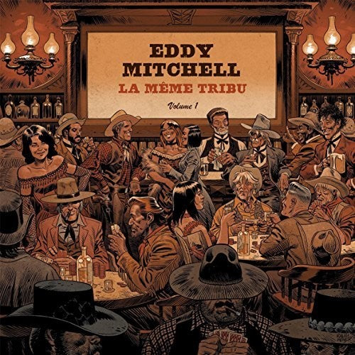 Eddy Mitchell La Meme Tribu - Double Record Album - Vinyl LP