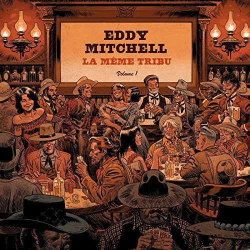 Eddy Mitchell La Meme Tribu - Double Record Album - Vinyl LP