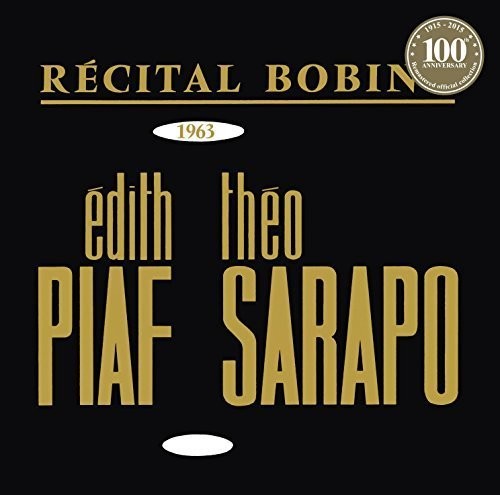 Edith Piaf Bobino 1963 Piaf Et Sarapo - Record Album - Vinyl LP