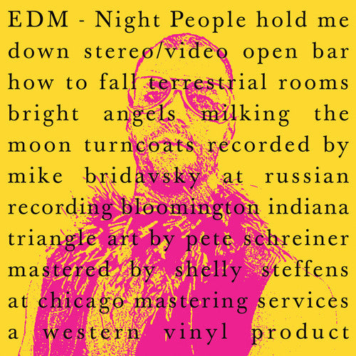 EDM Night People - Record Album - Vinyl LP