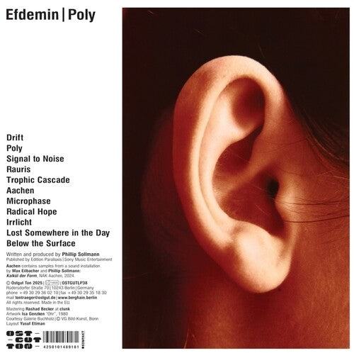 EFDEMIN Poly - Double Record Album - Vinyl LP