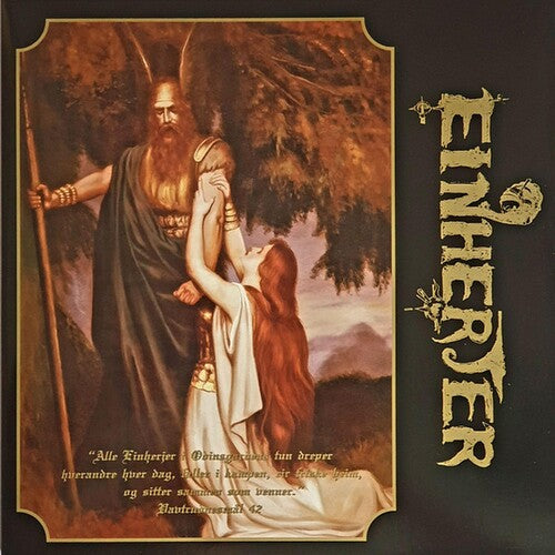 Einherjer Aurora Borealis / Leve Vikinganden - Record Album - Vinyl LP