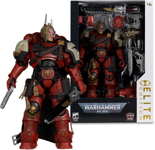 Elite Ed 7in Warhammer Dawn of War 4 Captain Cyrus McFarlane - Warhammer 40K: Dawn of War 4 - Elite Edition - 7" Captain Cyrus in Phobos Armor Action Figure - Action Figure