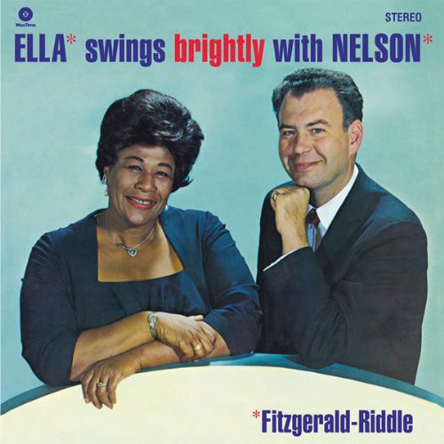 Ella Fitzgerald Ella Swings Brightly with Nelson Riddle - Record Album - Vinyl LP