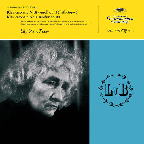 Elly Ney Beethoven Piano Sonatas Nos. 8, 14, 23, 31 - Double Record Album - Vinyl LP