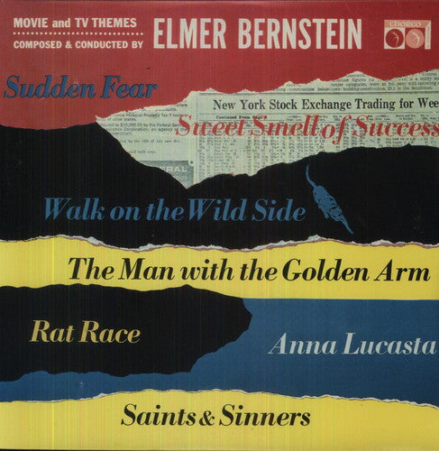Elmer Bernstein Movie & TV Themes - Record Album - Vinyl LP