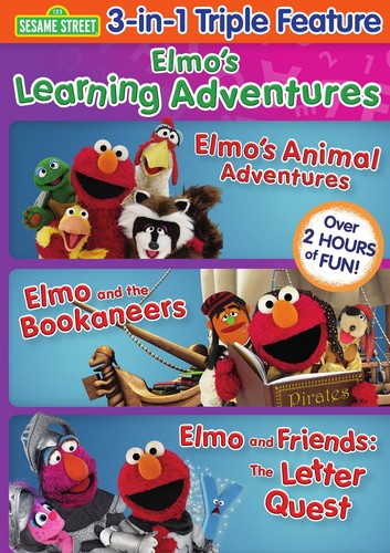 Elmo's Learning Adventures: Triple Feature - DVD