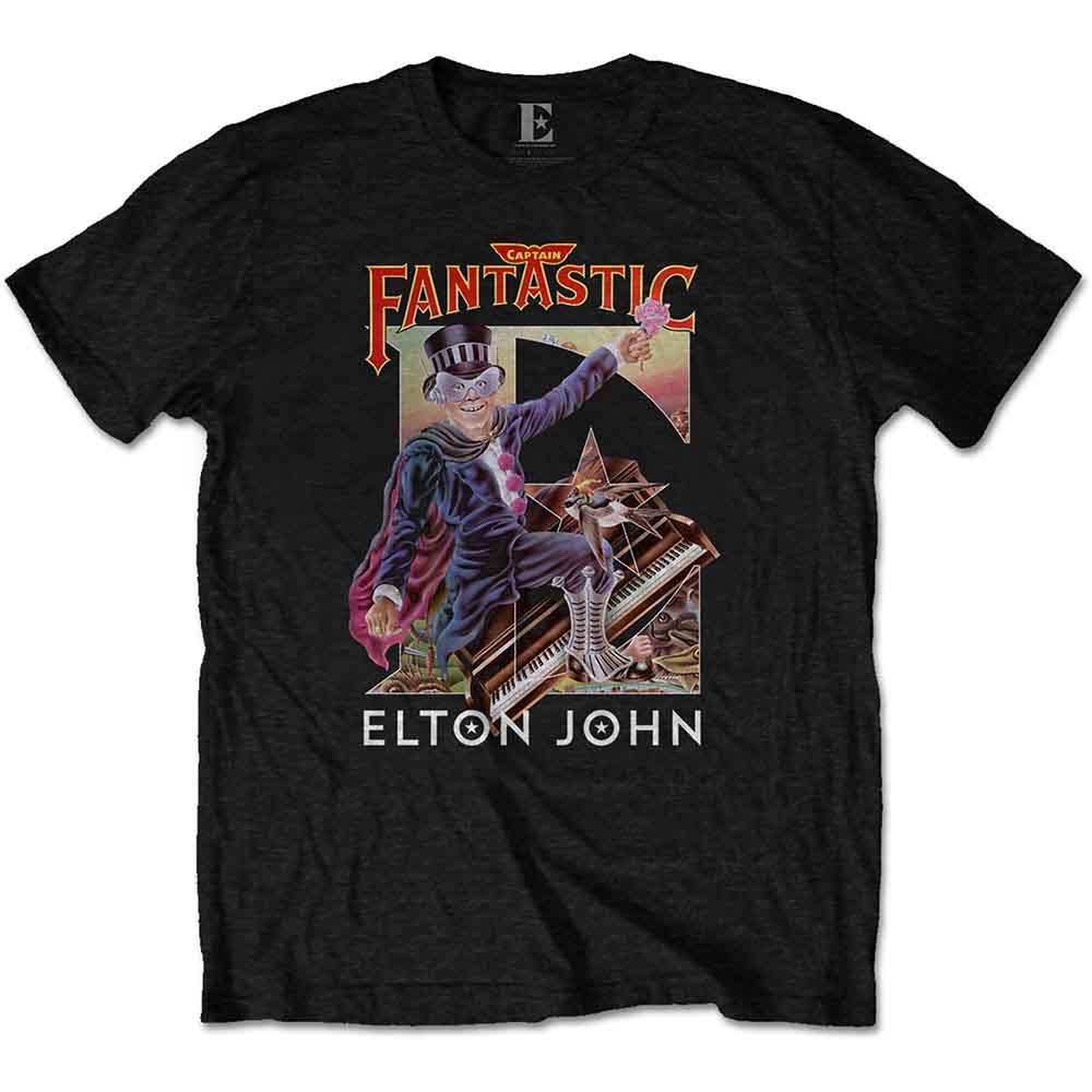Elton John Captain Fantastic Black