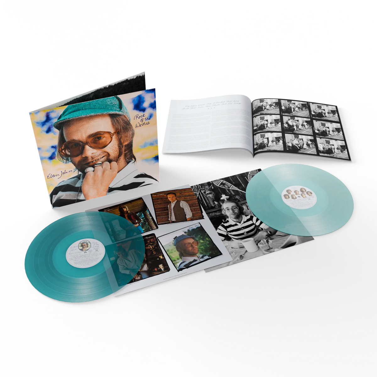 Elton John Rock of the Westies (50th Anniversary) (Expanded Edition) (180G) [Sea Blue/Electric Blue Vinyl] [2LP]