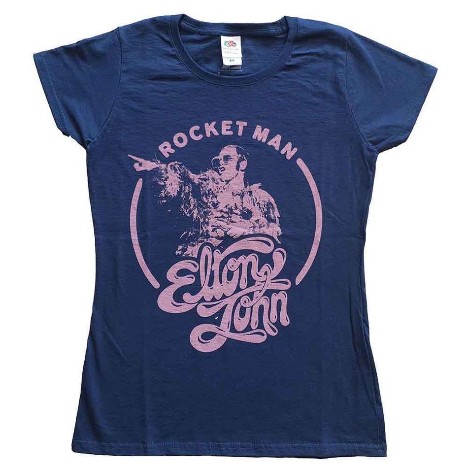 Elton John Rocketman Circle Point Blue