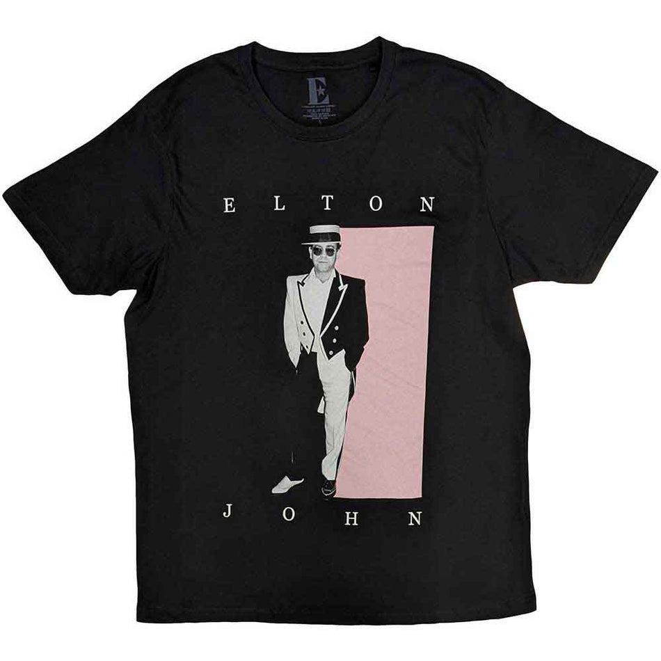 Elton John Tux Photo Black