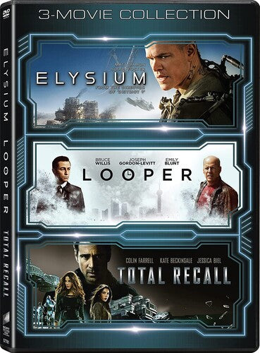 Elysium / Looper / Total Recall (2012) Elysium / Looper / Total Recall - 3-Disc DVD Set