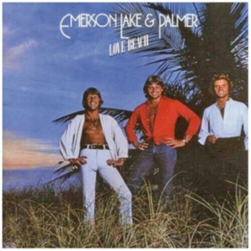 Emerson Lake & Palmer Love Beach - Record Album - Vinyl LP
