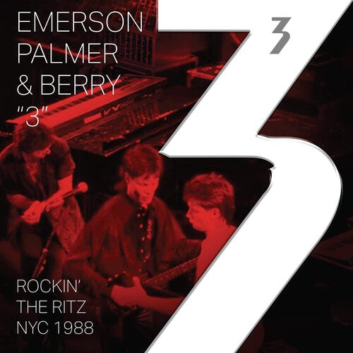 Emerson Palmer & Berry "3" Rockin' The Ritz NYC 1988 - Double Record Album - Vinyl LP