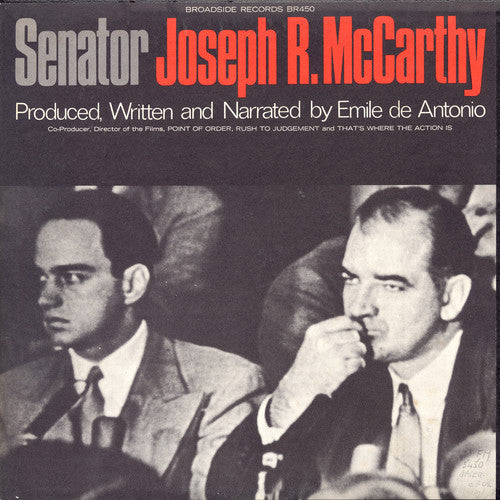 Emile DeAntonio Senator Joseph R. McCarthy - CD Album