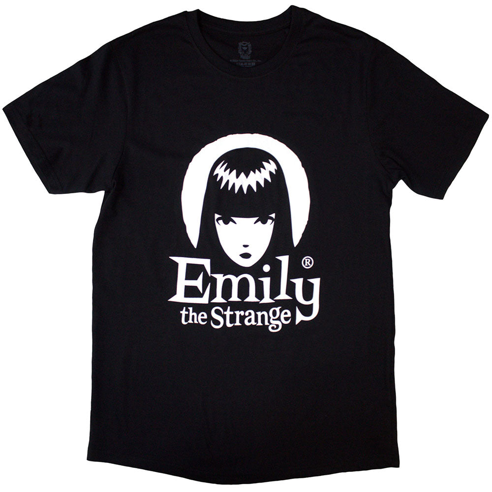 Emily The Strange Halo Logo Black
