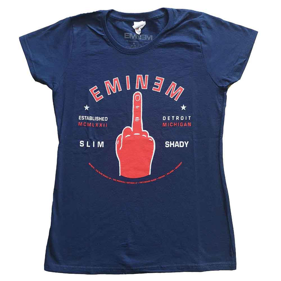 Eminem Detroit Finger Blue