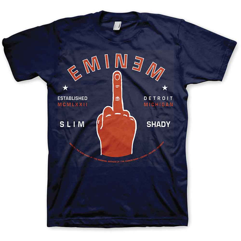Eminem Detroit Finger Blue