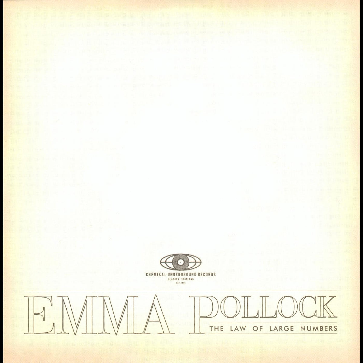 Emma Pollock The Law Of Large Numbers