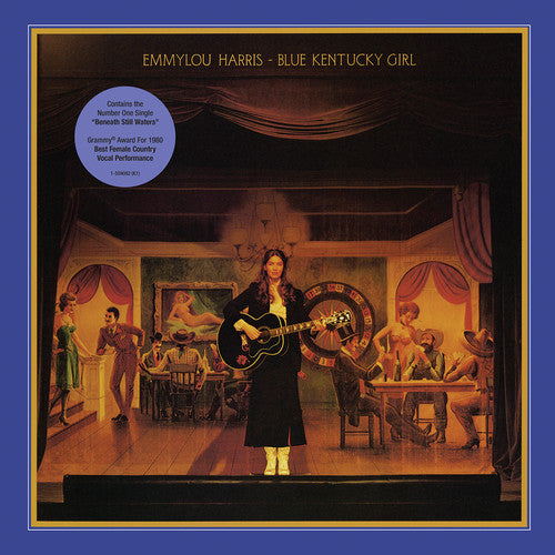 Emmylou Harris Blue Kentucky Girl - Record Album - Vinyl LP