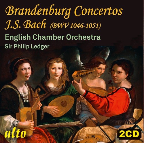 English Chamber Orchestra / Sir Philip Ledger J.s. Bach: Brandenburg Concertos Bwv 1046-51 - 2-Disc CD Album