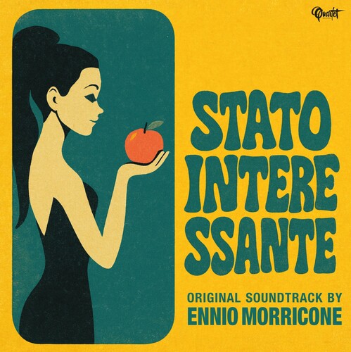 Ennio Morricone Stato Interessante (Original Soundtrack) - Record Album - Vinyl LP