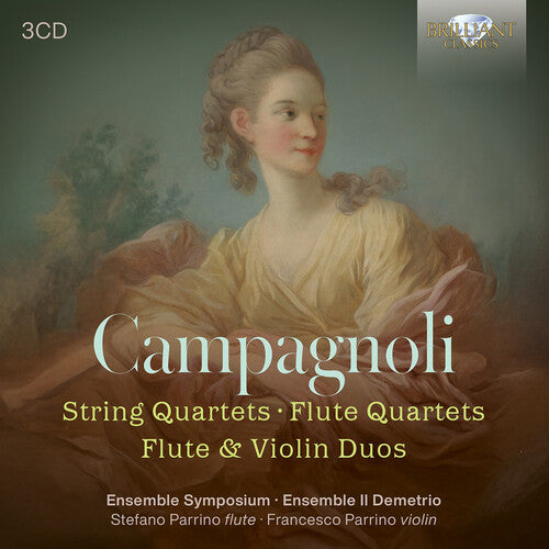 Ensemble Symposium Campagnoli: String Quartets, Flute Quartets, Flute & Violin Duos - Triple Disc CD Album