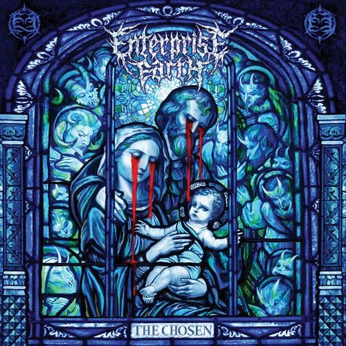 Enterprise Earth The Chosen (Ghostly: Clear with Cobalt) - Double Record Album - Vinyl LP