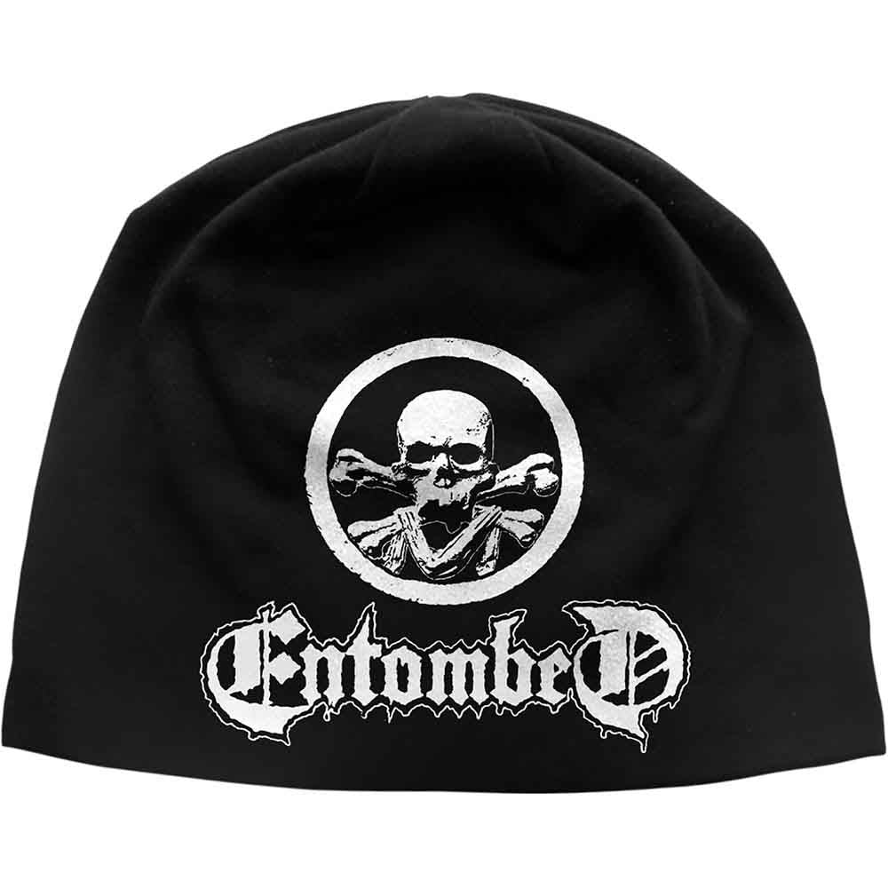 Entombed Skull Logo Black
