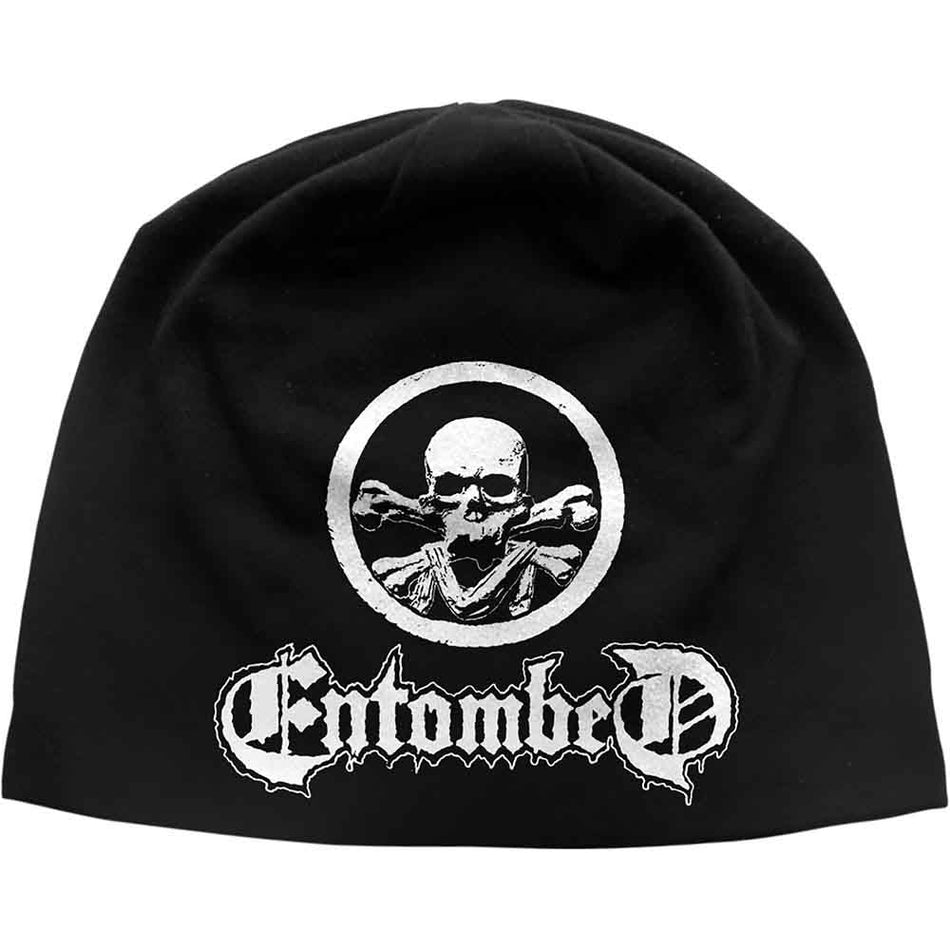 Entombed Skull Logo Black