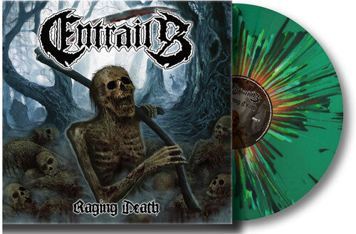 Entrails Raging Death - Record Album - Vinyl LP