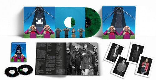 Envy of None Stygian Waves - Deluxe Boxset 140gm Transparent Green & Black Marble Vinyl, CD & Bluray - Triple Record Album - Vinyl LP