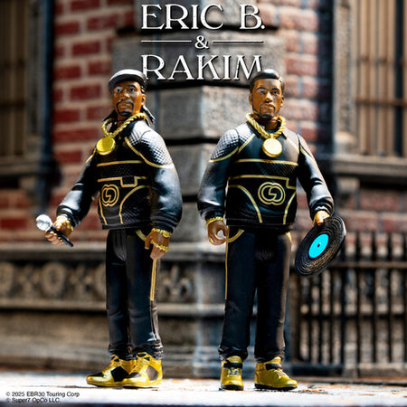Eric B. & Rakim Super7 - Eric B. & Rakim - ReAction Figures Wv2 - Eric B. & Rakim (Follow The Leader) (Collectible, Action Figure)